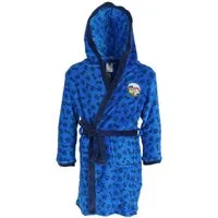 PAW PATROL Kinderbademantel Paw Patrol Jungen und Mädchen Bademantel Gr. 98 - 128, Kapuze, Gürtel, Schnelltrocknend