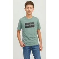 Jack & Jones Junior T-Shirt JJCOLE PRINT TEE SS CREW NECK JNR mit Logoprint