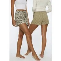 Vivance Dreams by Lascana Schlafshorts (2-tlg) mit Eingrifftaschen