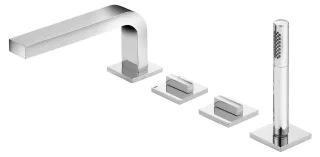Keuco Wannenmischer Edition 11 51130 4-Loch,Wannenrand,220mm, Bronze geb., 51130030200 51130030200