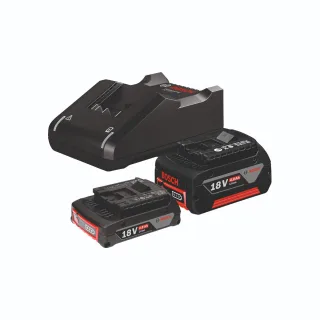 Bosch Starter-Set 1 x GBA 18V 2.0Ah + 1 x GBA 18V 4.0Ah + GAL 18V-40 - 1600A01ZS9