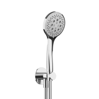 Herzbach LIVING SPA Wannenset ABG Halter 70 rund Herzbach 100mm Multi 1250mm Chrom, 11.914600.1.01 11.914600.1.01