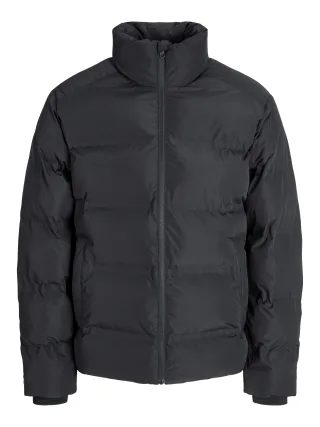 JACK&JONES - JJESOHO PUFFER COLLAR SN black - Gr. - XXL
