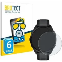 BROTECT Displayschutzfolie Schutzfolie für Garmin Forerunner 165, 6 Stück, Displayschutz Schutz Folie Matt Entspiegelungsfolie