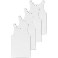 uncover by SCHIESSER Unterhemd 4er Pack Basic (Spar-Set, 4-St) Unterhemd / Tanktop - Baumwolle - Unterhemden mit perfekter Passform