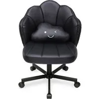 COMHOMA Bürostuhl Schminkstuhl Homeoffice Stuhl, Schreibtischstuhl Drehstuhl mit Rrollen, höhenverstellbar,für Schminktisch,Arbeitszimmer, Schlafzimmer,150kg