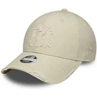 New Era Baseball Cap New York Yankees New Era Distressed 9Forty Women Cap Beige (1-St)