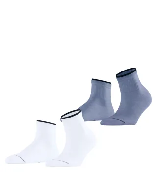 ESPRIT socks & tights - Esprit Double High Cuff 2-Pack Damen sortiment - Gr. - 40.5