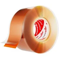Poppstar Dichtband Selbstverschweißendes Silikonband (zum Reparieren, Isolieren und Abdichten, 1-St., (Strom, Wasser, Luft) zum Umwickeln von Rohren, Kabeln, Schläuchen uvm.