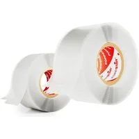 Poppstar Dichtband Selbstverschweißendes Silikonband (zum Reparieren, Isolieren und Abdichten, 2-St., (Strom, Wasser, Luft) zum Umwickeln von Rohren, Kabeln, Schläuchen uvm.