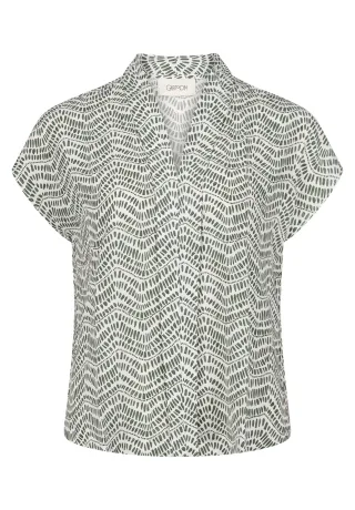 CARTOON - Schlupfbluse Khaki - Gr. - 40