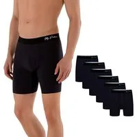 Myproblems Boxershorts Langes Bein 6er Pack Baumwolle Boxershorts Unterwäsche Herren S-4XL