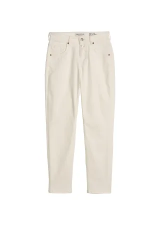 Marc OPolo Casual - Jeans Model Theda boyfriend cropped Grey White - Gr. - 32
