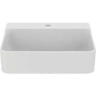 Ideal Standard Conca Waschtisch T378501 mit Hahnloch, ohne Überlauf, 500 x 450 x 145 mm, weiß