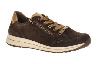 ara 12-54801 68 OSAKA Schn?r-Halbschuhe Braun moro/scotch Extra Weit bequem u...