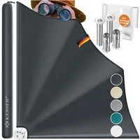 KESSER Balkonsichtschutz Balkonfächer klappbar mit Wandhalterung 140x140cm Markise Sichtschutz