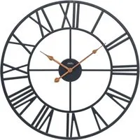 AMS Wanduhr (Quarzuhr,Wohnzimmer,Esszimmer,Küche,Arbeitszimmer,Büro,Flur)