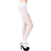 Lycille Feinstrumpfhose Strumpfhose durchsichtige Damenstrumpfhose 20 den WEIß S bis 4XL NEU 20 DEN flache Nähte, matt