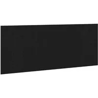 vidaXL Bett Bettkopfteil Schwarz Eichen-Optik Holzwerkstoff (1-tlg)