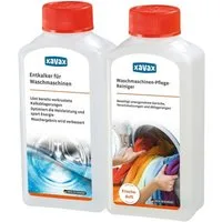 Xavax Reinigungs-Set, Waschmaschinen Pflege, 2 x 250 ml Maschinenpfleger
