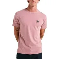Belstaff T-Shirt Retro 1924 Patch Regular Fit Shirt Gesticktem Rand versehener Phoenix-Patch auf der Brust