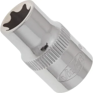 VIGOR T Steckschlüsseleinsatz - 1/4 Zoll (6,3 mm) Vierkant - V2144N