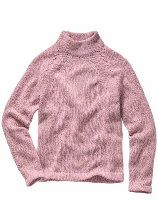 Mey & Edlich Herren Muss-sein-Pullover Rosa 80 % Wolle, 20 % Polyamid