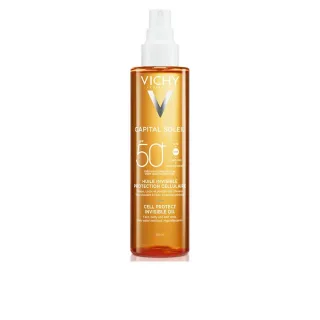 Capital Soleil Cell Protect Unsichtbares, Photoprotektives Sonnenöl Lsf 50+ 200 ml