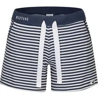 MUSTANG Shorts Shorty Damen Hose (1-tlg) Alloverdruck, lässige Weite