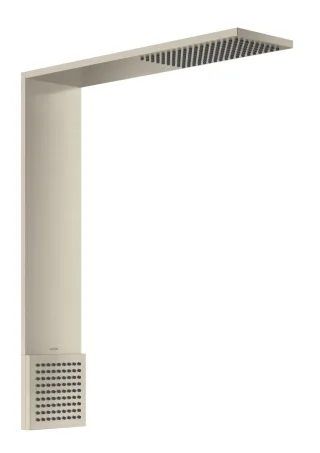 Hansgrohe Brausenmodul 110/220 Axor ShowerComposition 1jet Schulterbr., brushed nickel, 12593820 12593820