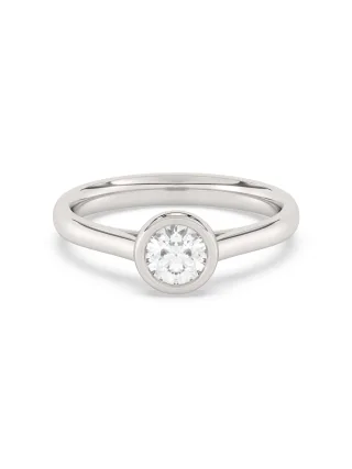 Diam Addict Ring 585 Weißgold mit im Labor gezüchteten Diamanten