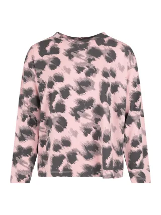 Short Stories - Shirt silver pink - Gr. - L