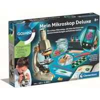Clementoni® Experimentierkasten Clementoni 59349 - Galileo Lab Mein Mikroskop Deluxe