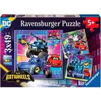 Ravensburger Puzzle An alle Batwheels!, 147 Puzzleteile, 3 x 49 Teile, Made in Europe