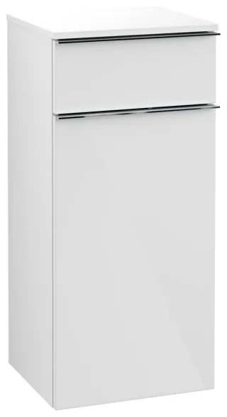 Villeroy & Boch Seitenschrank Venticello A95001DH, B:404, H:866, T:372mm, Glossy White A95001DH