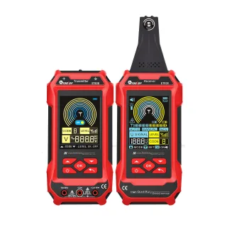 EU Direct AV TOOLTOP ET836 ET838 Network Cable Tester Multimeter 400V Voltage Testing LCD Display Live Wire Tracing Rech