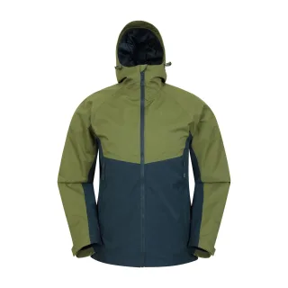 Mountain Warehouse Herren Verge Extreme Wasserdichte Jacke (Grün)