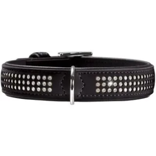 Hunter Hundehalsband softie triluxe schwarz M