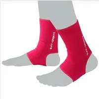 BAY-Sports Fußbandage Uni Knöchelbandage Fußgelenkbandage Sprunggelenk Uni pink magenta, werden