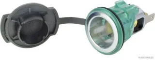 HERTH&BUSS Steckdose, 1-polig, 12 - 24 V grün - 56394355