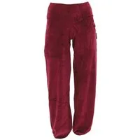 Guru-Shop Relaxhose Boho Samt Pluderhose, Wohlfühlhose, Yogahose -.. alternative Bekleidung