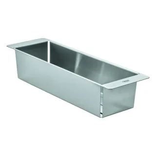 GROHE Küchenspülen-Sieb 40853 490x150x100mm edelstahl, 40853SD0 40853SD0