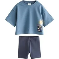 Next T-Shirt & Shorts Kurzärmeliges T-Shirt und Shorts im Set (2-tlg)