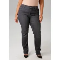Aniston PLUS Straight-Jeans mit leichtem Used-Effekt