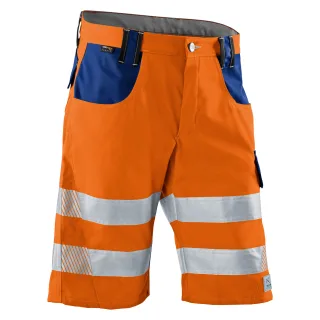 KÜBLER REFLECTIQ Shorts PSA 2 warnorange/kornblumenblau 64 - 2307 8340-3746-64