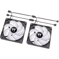 CT120 ARGB Sync PC Cooling Fan, Gehäuselüfter schwarz, 2er Pack, ohne Controller, 120 mm