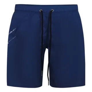 Scratch Logo Badehose in Marineblau