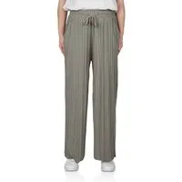 DENIMFY Chinohose Damen Palazzo Hose DFBrenda Loose Fit 7/8 Culotte mit Taschen