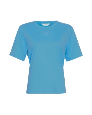 msch copenhagen - MSCHMelea Icon Tee v blue v blue - Gr. - S/M