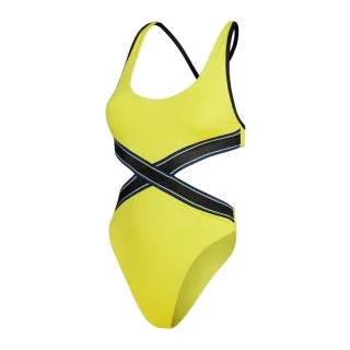 Speedo - Badeanzug für Damen, Regulär (Grün)